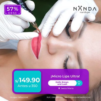 ¡Micro Lips Ultra! 😍 - Dolls Brows and Lash (JESUS MARIA)