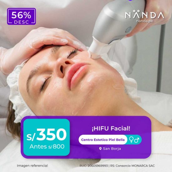 ¡HIFU Facial! 😍 - Centro Estético Piel Bella (San Borja)