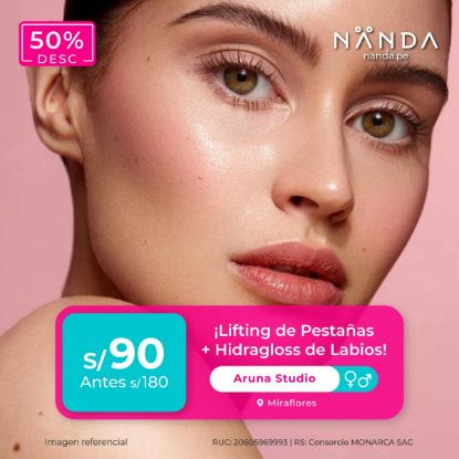 ¡Lifting de Pestañas + Hidragloss de Labios! 😍 - Aruna Studio (MIRAFLORES)