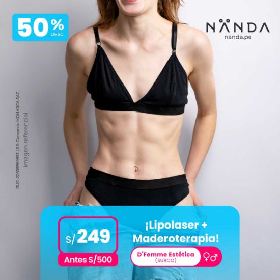 ¡Lipolaser + Maderoterapia! 😍 - D'Femme Estética (SURCO)