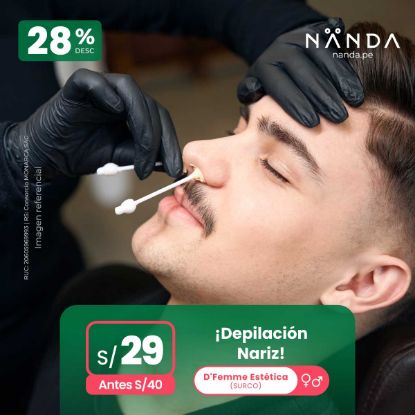 ¡Depilación Nariz! 😍 - D'Femme Estética (SURCO)