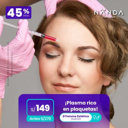 ¡Plasma rico en plaquetas! 😍 - D'Femme Estética (SURCO)