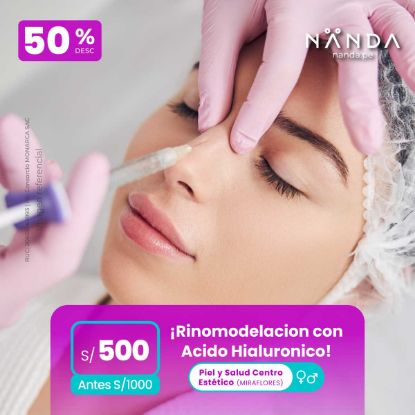 ¡Rinomodelacion con Acido Hialuronico! 😍 - Piel y Salud Centro Estético (MIRAFLORES)