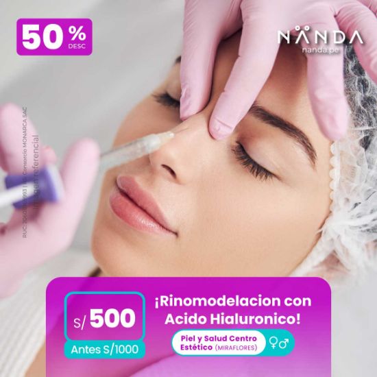 ¡Rinomodelacion con Acido Hialuronico! 😍 - Piel y Salud Centro Estético (MIRAFLORES)