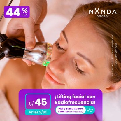 ¡Lifting facial con Radiofrecuencia! 😍 - Piel y Salud Centro Estético (MIRAFLORES)