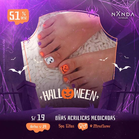 ¡Uñas Acrílicas Medicadas! 😍 - Spa Uñas (MIRAFLORES)